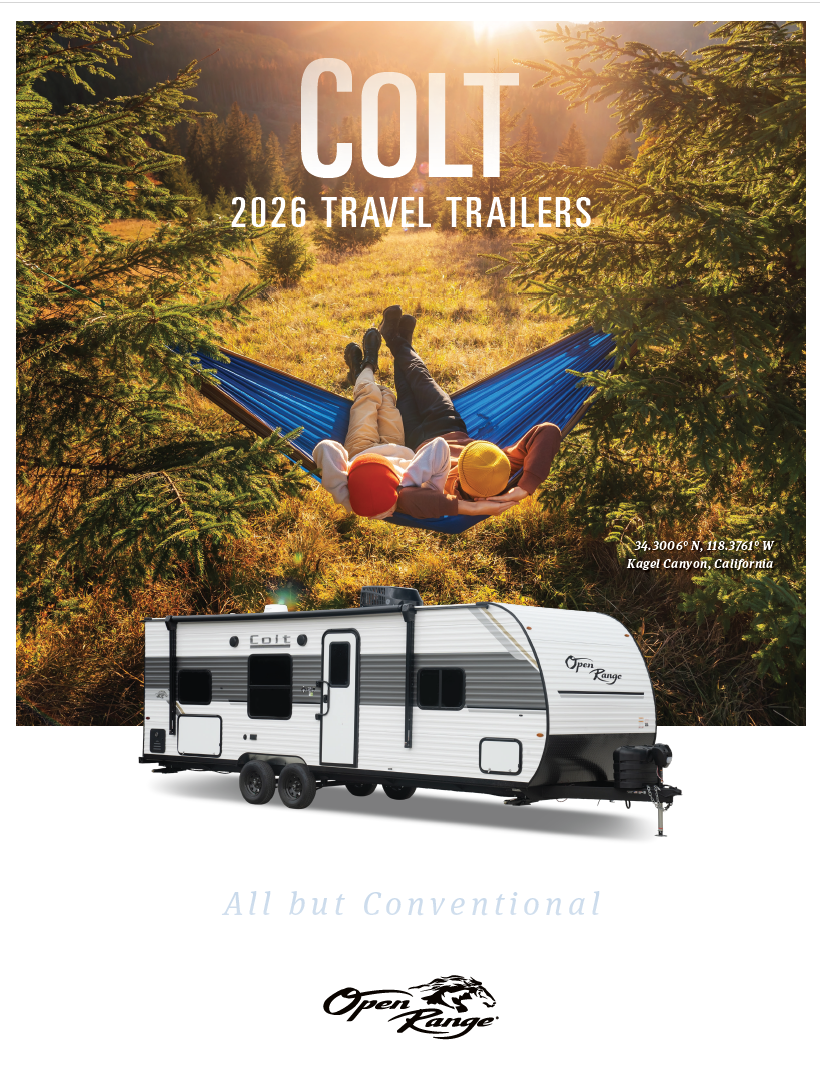 2026 Open Range Colt Travel Trailer 