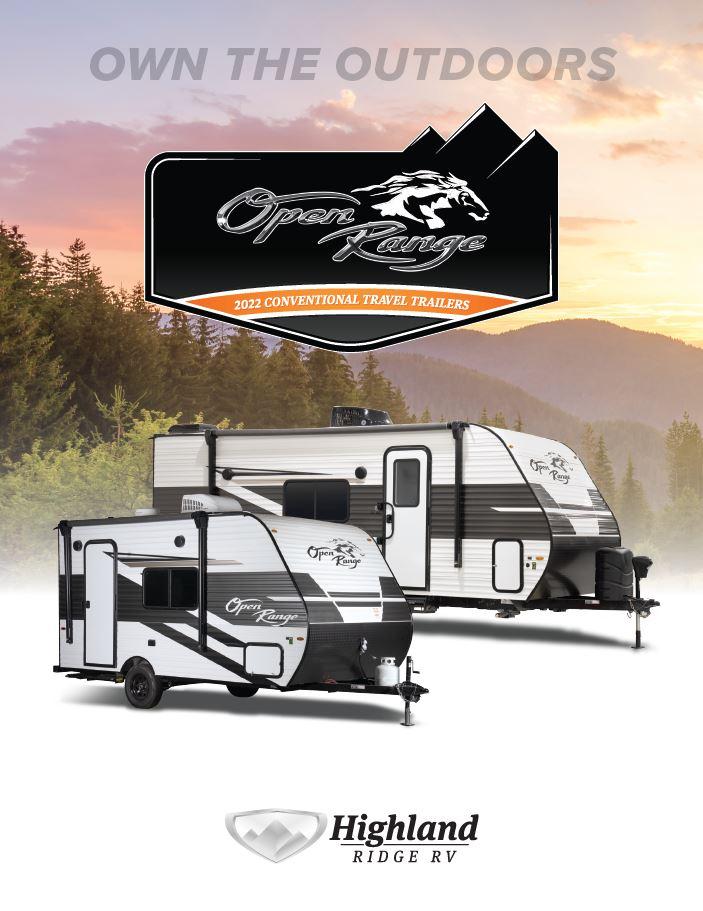 2022 Open Range Conventional Travel Trailers