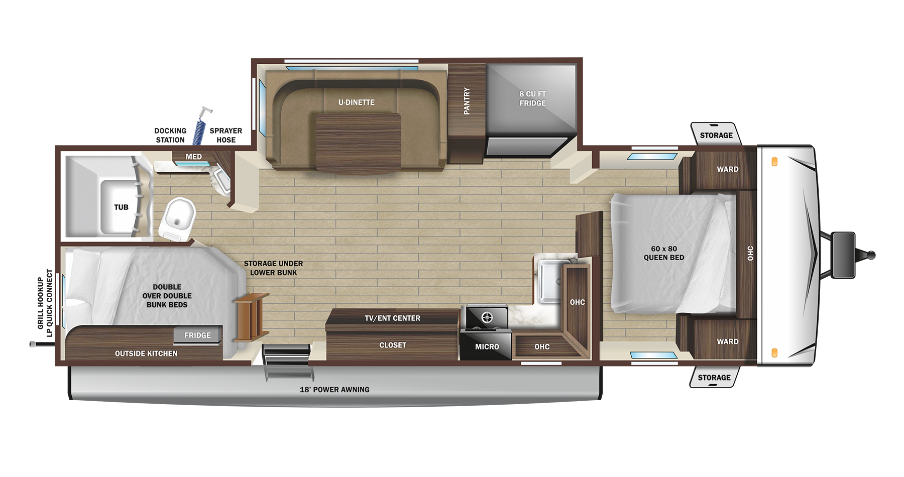 2024 Range Lite 241bh Open Rv