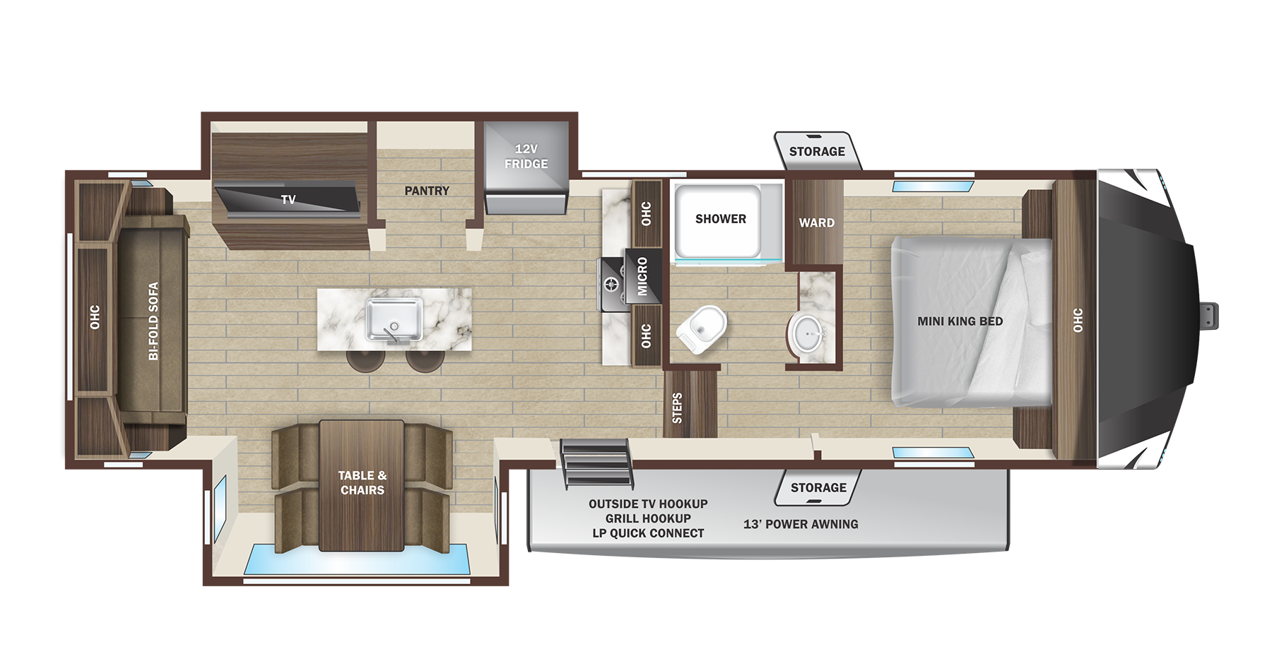 Roamer Light Duty Fifth Wheel