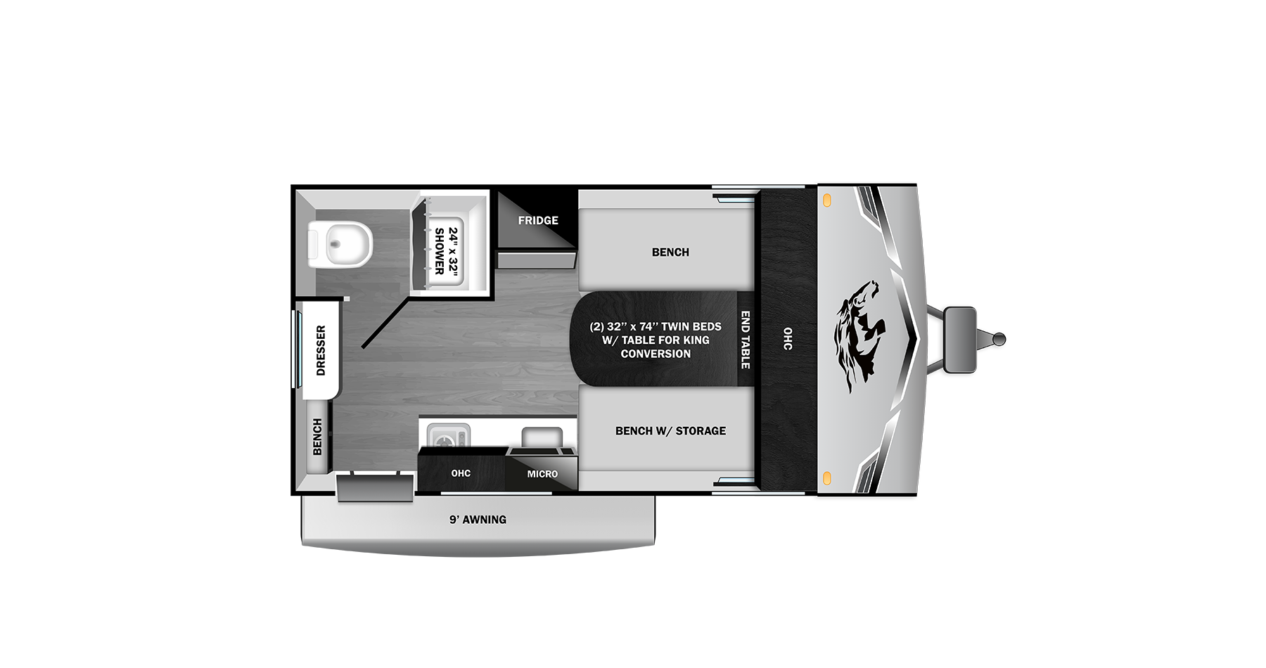 Range Lite LW Travel Trailer