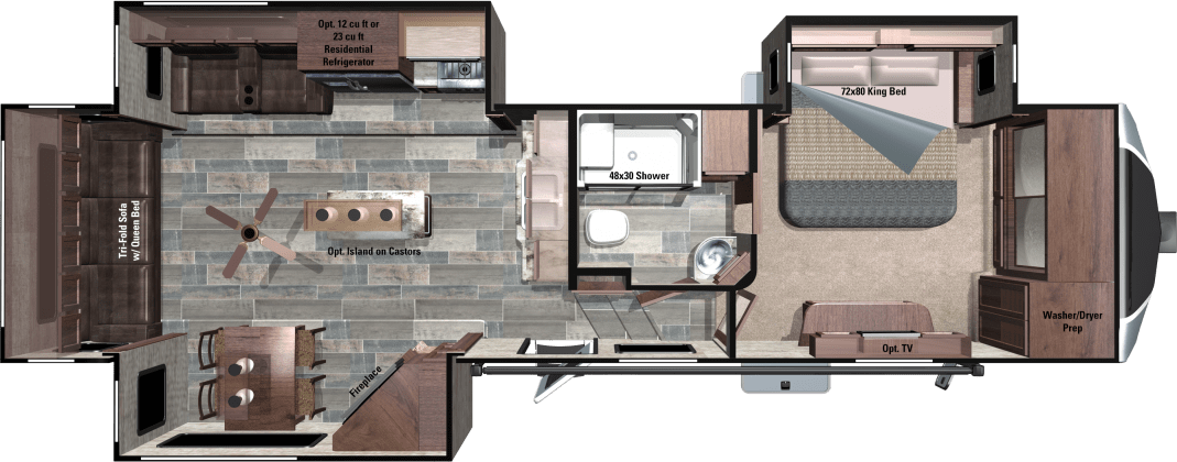 Open Range 3X Luxury Fifth Wheels