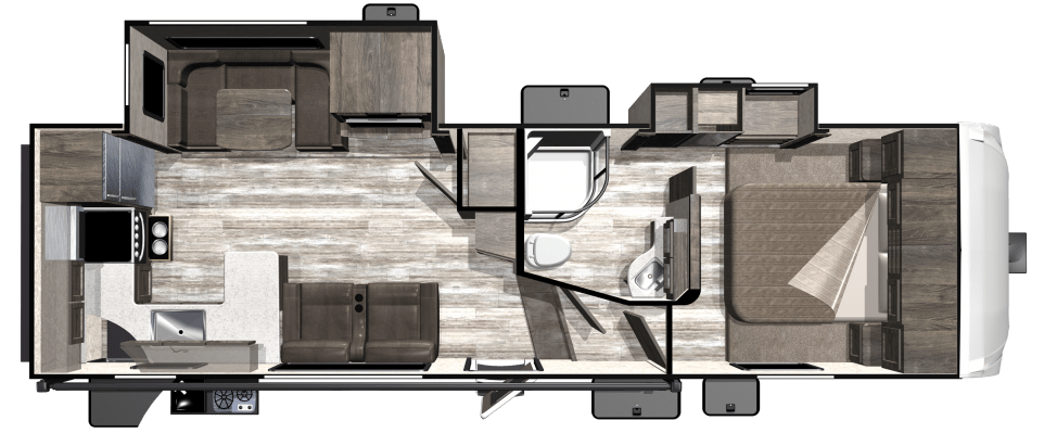 2019 Mesa Ridge Limited Fifth Wheels