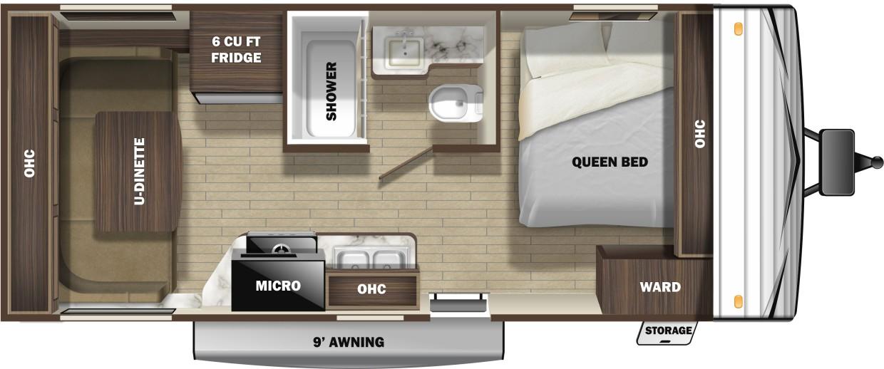 Open Range Conventional Travel Trailers