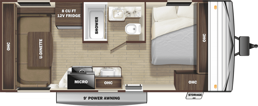 Open Range Conventional Travel Trailers