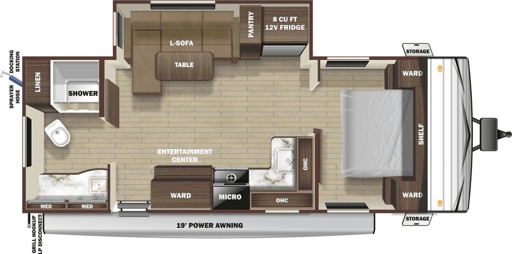 2021 Highland Ridge Open Range Conventional OT19BH specs and literature  guide