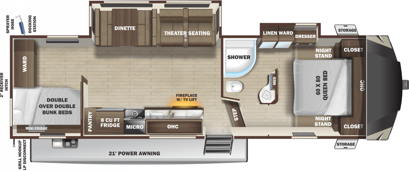 Mesa Ridge Limited Fifth Wheels