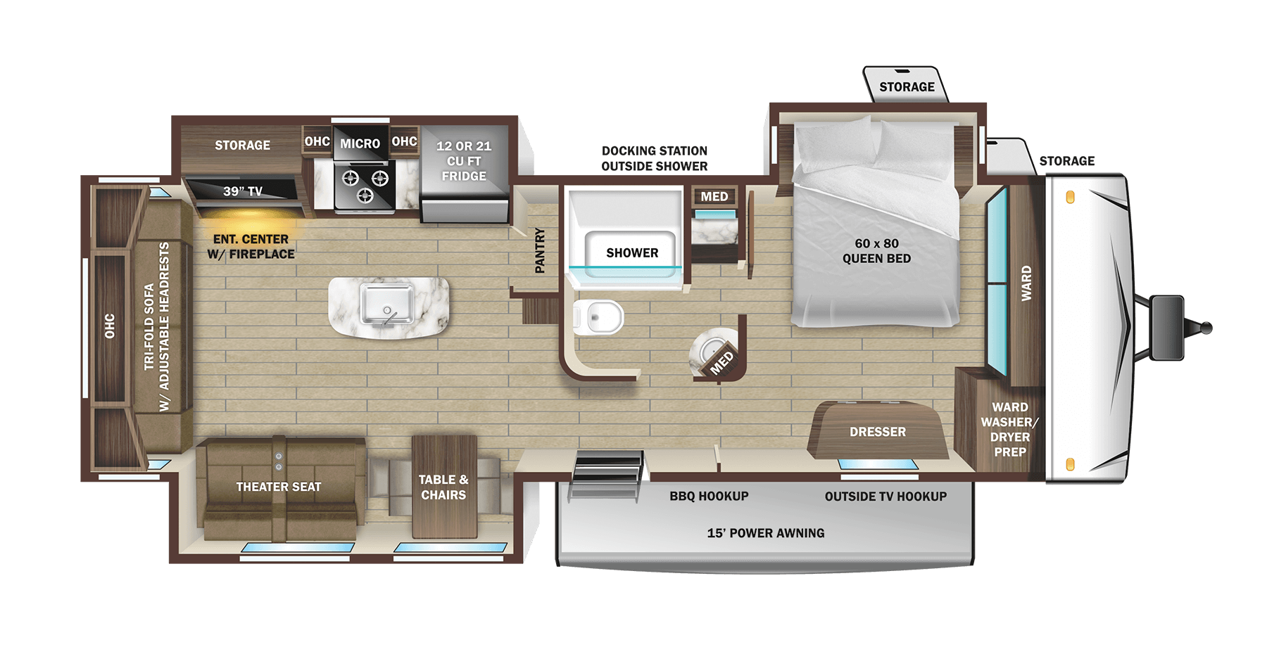 Couple Travel Trailer Floor Plan | Sexiz Pix