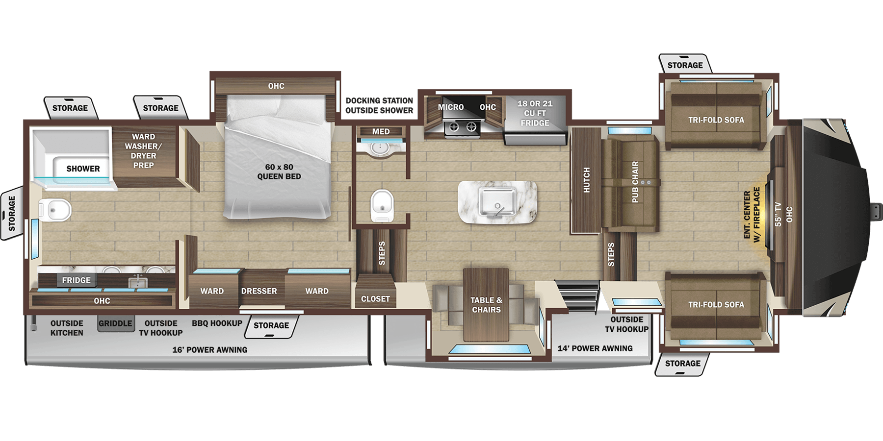 2022 Open Range Fifth Wheels Dealer Stock Only Floorplans