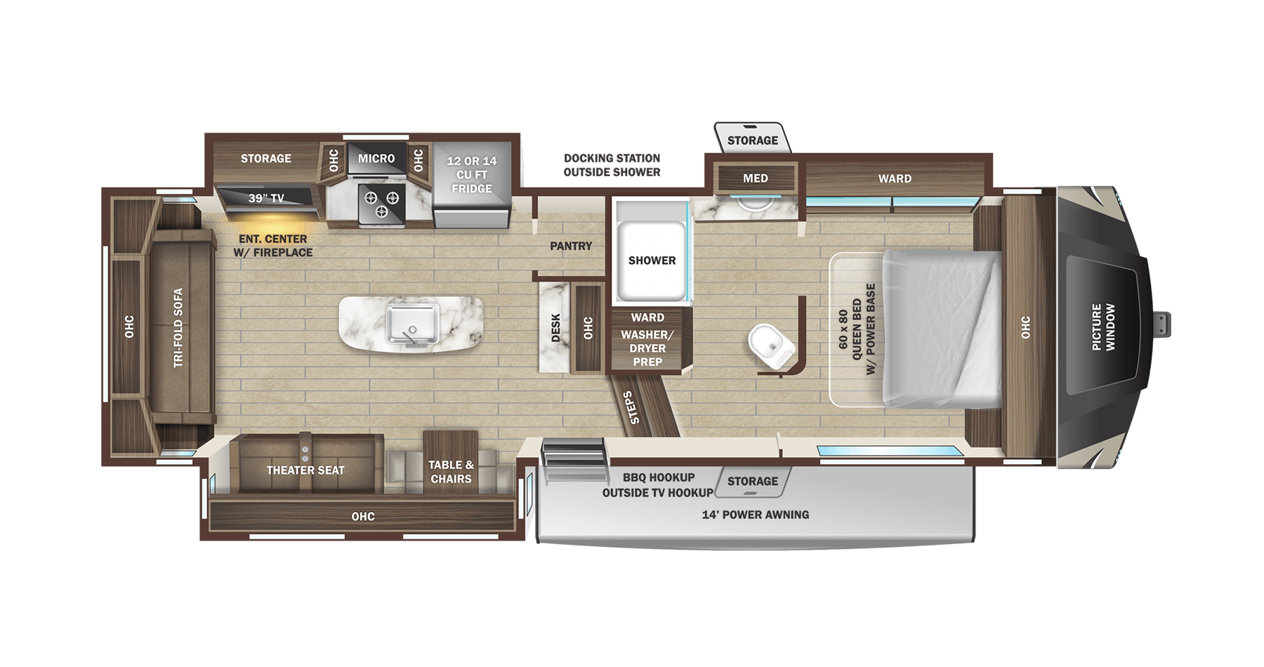 Open Range Roamer 5th Wheel Floor Plans | Floor Roma