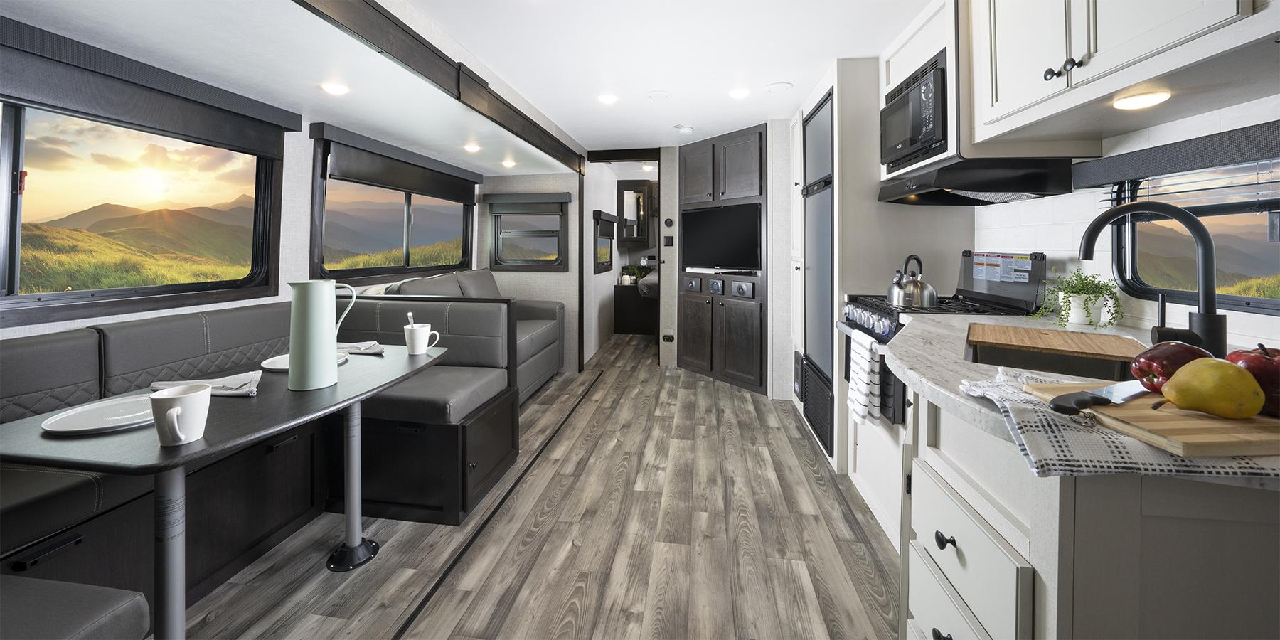 2023 rear living travel trailer