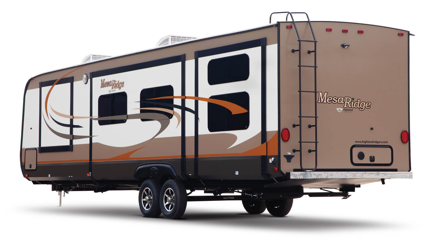 Mesa Ridge Travel Trailer Rear Exterior