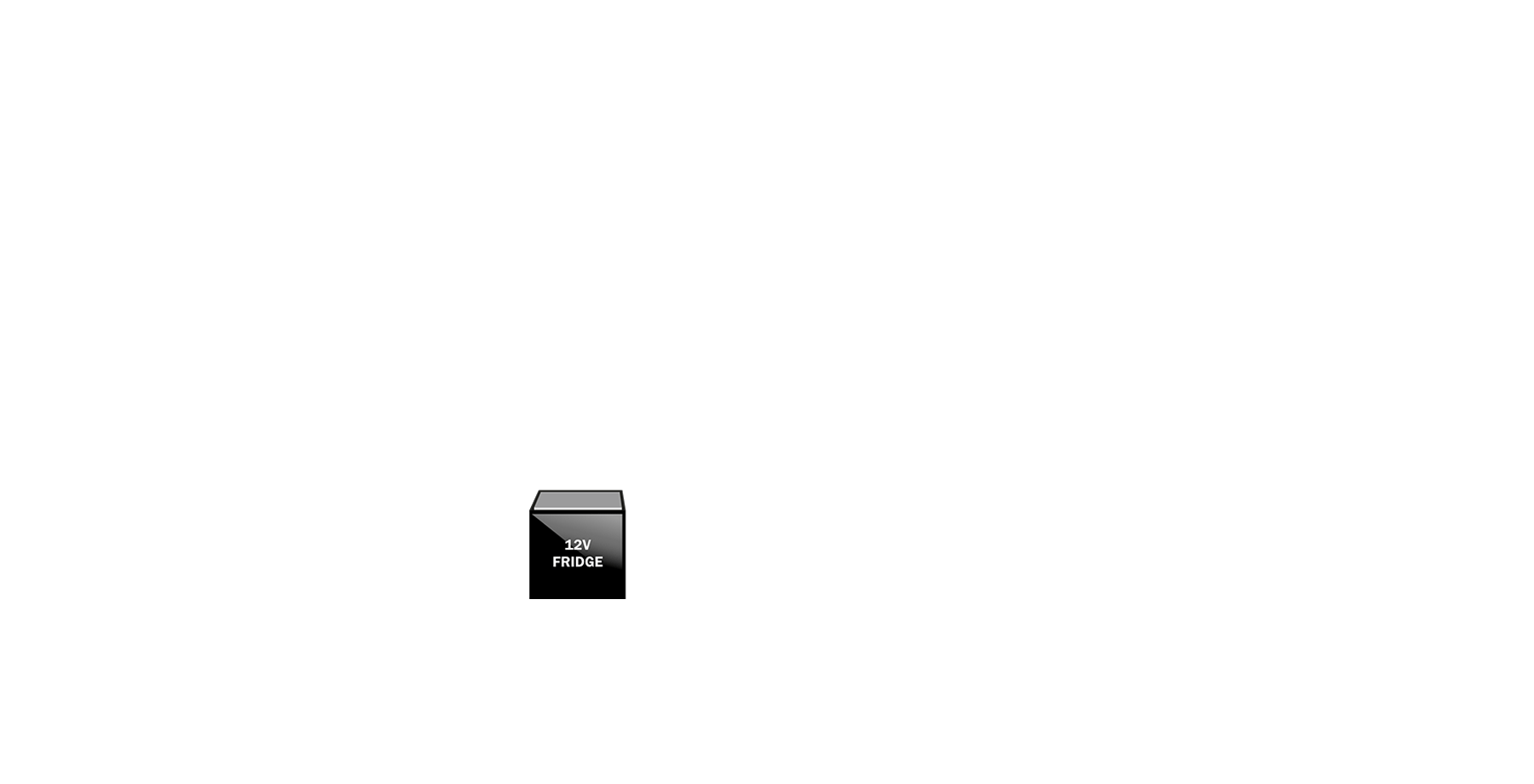 12V 20 cu. ft. Fridge